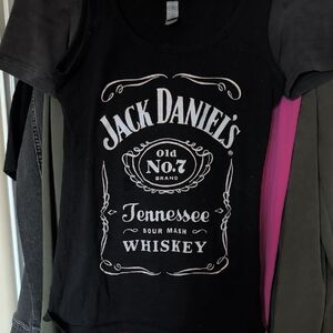Jack Daniels Black Graphic Tee for Kids